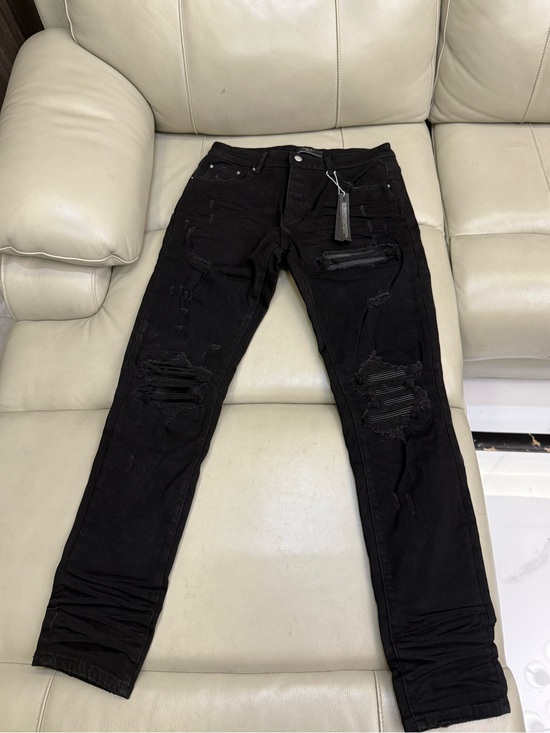 AMIRI Other - AMIRI Black Ripped Skinny Jeans